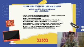 SISTEM INFORMASI MANAJEMEN LAODE AZIM PURNAMA_B1C124086