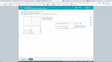 Translating a point and giving its coordinates, one step