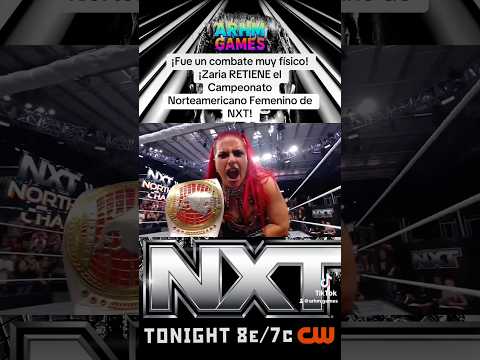 Video ¡Fue un combate muy físico! ¡Zaria RETIENE el Campeonato Norteamericano Femenino de NXT!