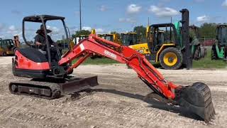 2018 KUBOTA KX71-3 Mini Excavator