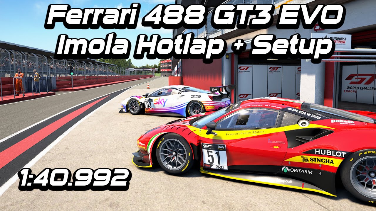 Assetto Corsa Competizione Ferrari Gt Evo Imola Hotlap Setup My Xxx