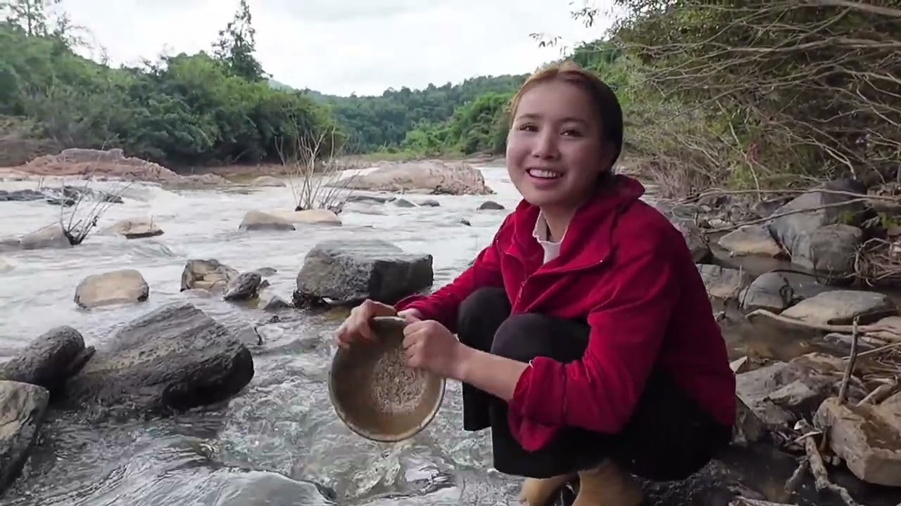 วันนี้น้องใจพาทีมงานเรากินข้าวป่า