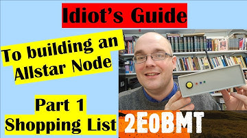 PART 1: Idiot’s Guide To Building An Allstar Node – Shopping List – Amateur Ham Radio 2E0BMT