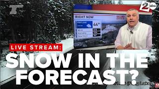 Colder air arrives tonight; snow level near 500 feet through Thursday morning