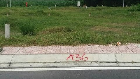 Đất thổ cư 2 mặt tiền 1522m đường nhựa Giáp Huyện Hóc Môn