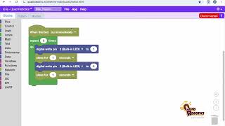 How to SAVE program in IoTe