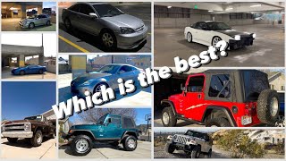 Ranking all of my cars! by Mort&Co. Garage 41 views 3 months ago 20 minutes