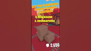 My top 3 favorite desert update features!  #yeepsvr #vr #yeeps #yeepsupdate #gorillatag #yeep