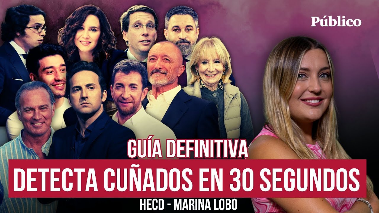 Marina Lobo presenta la guía definitiva para detectar cuñados en 30 segundos