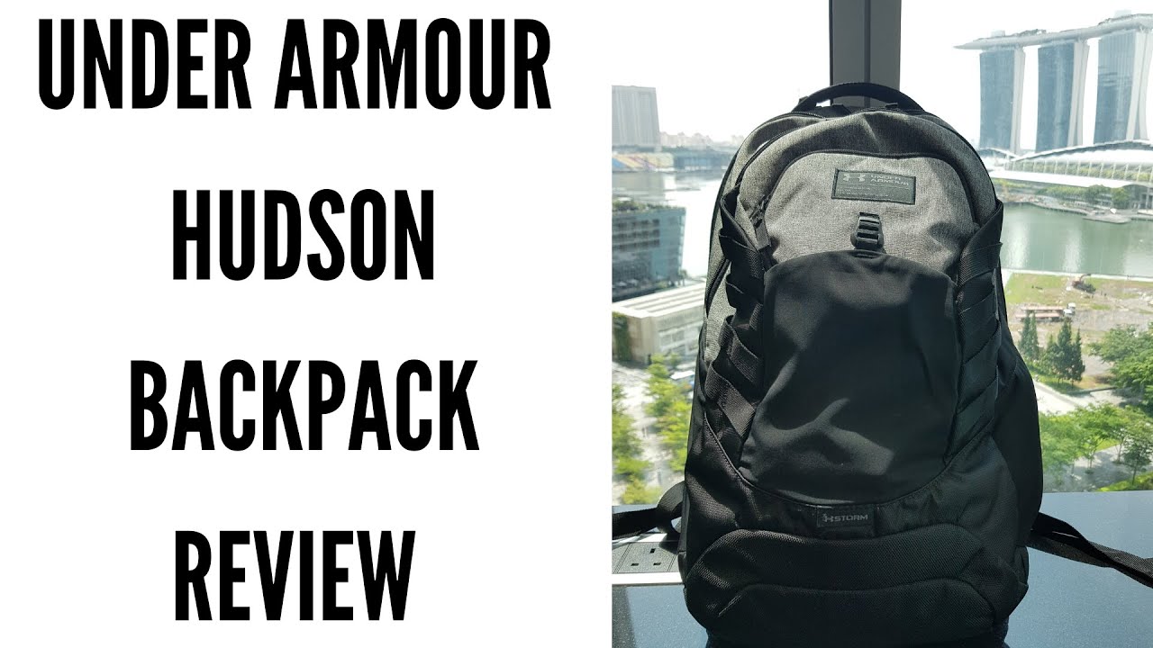 ua hudson backpack review