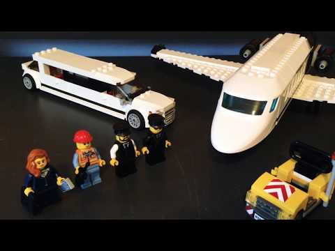 LEGO City Airport VIP Service Speed Build!. 