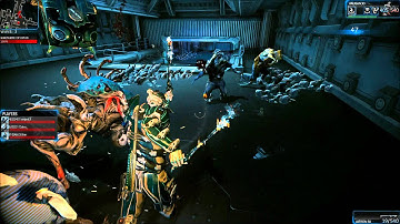 Vauban (rank 30) vs Infested -- Warframe