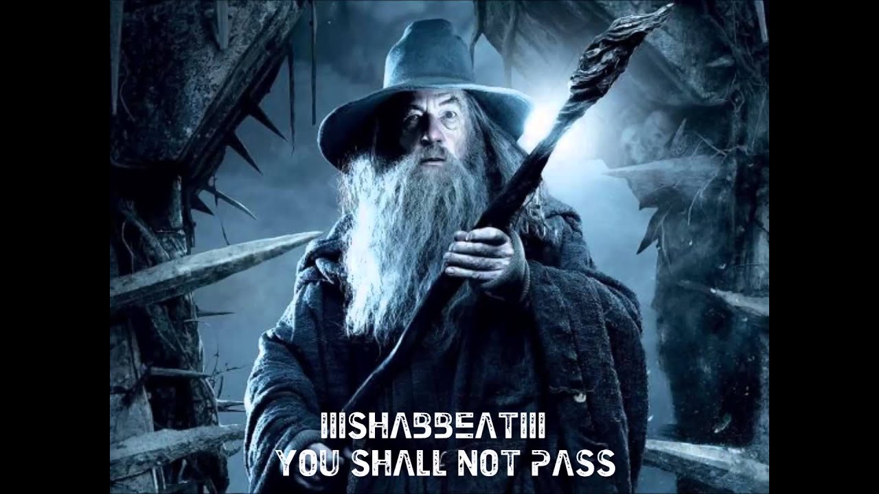 Gandalf Gif You Shall Not Pass