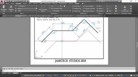 FAST & EASY WAY TO DRAW POLYLINE WITH ANGLES - AUTOCAD