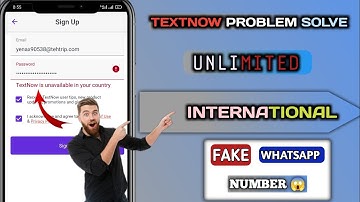 Fake whatsapp number unlimited 2023 TextNow problem fix solve fake whatsapp number kaise banaye 2023