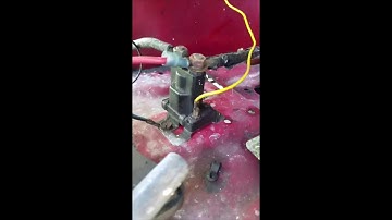 how to make a push button start on your rideing lawn mower.