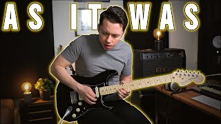 AS IT WAS - Harry Styles - Sebastian Lindqvist Guitar Cover Resimi