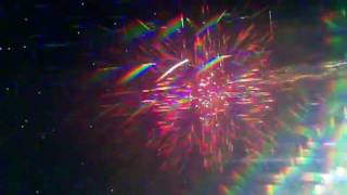 Fireworks through a diffraction lens.