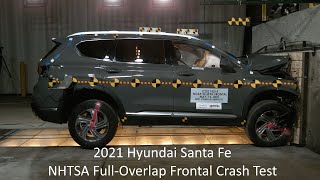 20212022 Hyundai Santa Fe / Hybrid NHTSA FullOverlap Frontal Crash Test