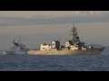 海上自衛隊 護衛艦 おおなみ VS 海上保安庁 あきつしま