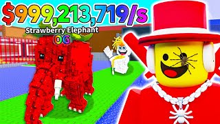 🍓 Админ ЗАСКАМИЛ на OG Elephant Strawberry в Укради Брейнрот 🐘 Steal a Brainrot Roblox