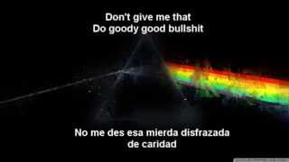 Pink Floyd - Money - subtitulos  Ingles,Español chords