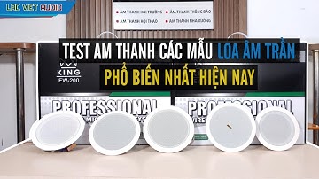 Tổng hợp các mẫu loa âm trần TOA, BOSCH, BOSE, DB [P2]| LẠC VIỆT AUDIO | 0989 68 2236