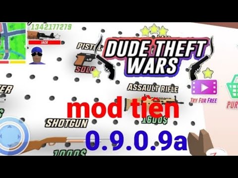 Hack Dude Theft Wars - Hack Vô Hạn Tiền Trong Game Dude Theft Wars