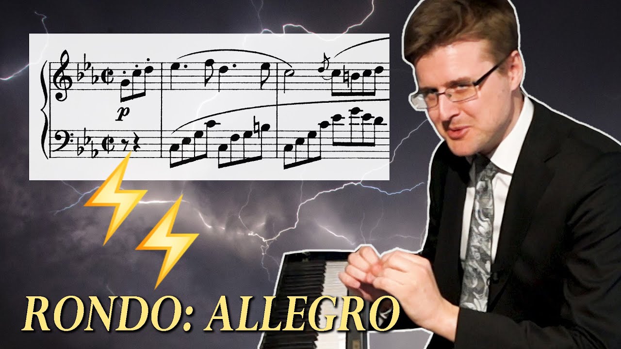 ELECTRIC CHARGE - Beethoven "Pathetique" sonata Op. 13 mvt 3 - Analysis