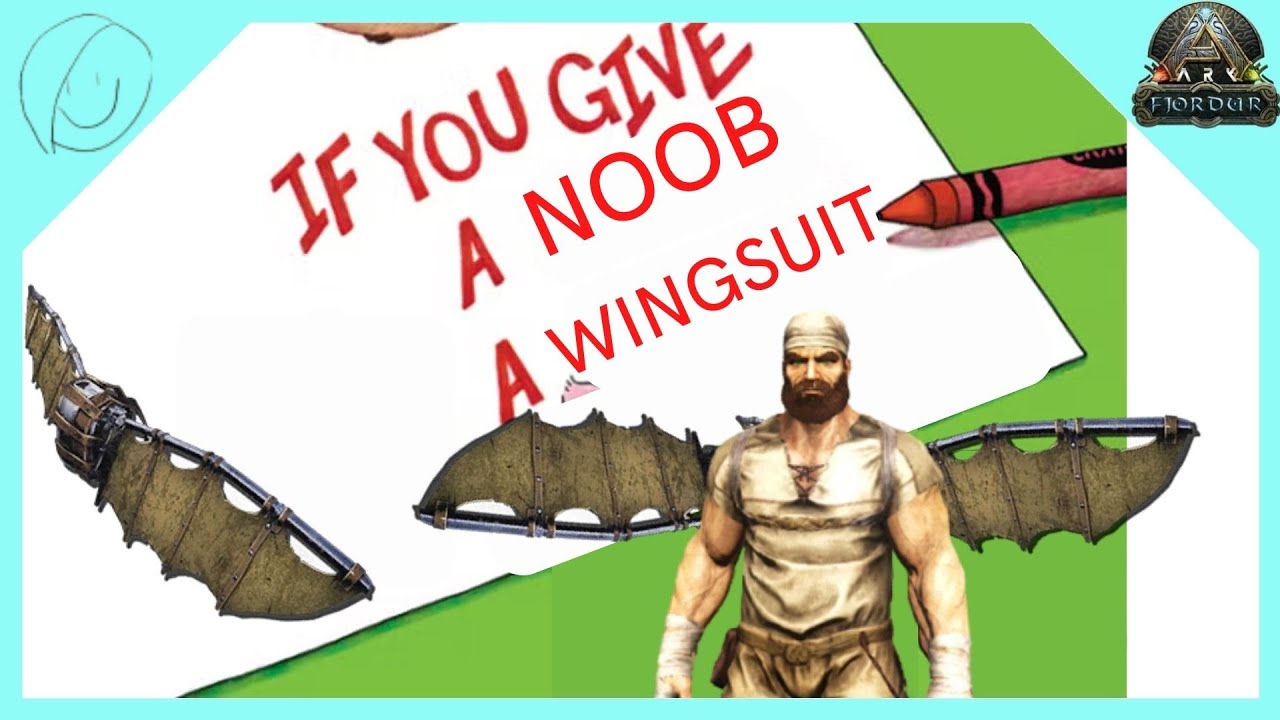 Beach Bob With a WINGSUIT (Ark Fjordur)