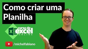 Como Criar Planilha com Fórmulas no EXCEL