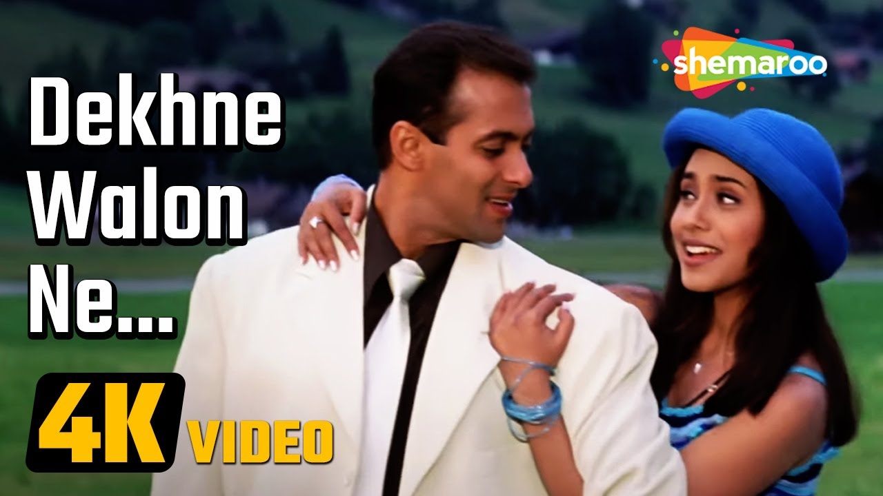 Dekhne Waalon Ne 4K Video  Chori Chori Chupke Chupke 2001  Salman Khan  Rani Mukherjee