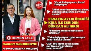 Mahmut Emin Birliktir Esnafın Aylık Ödediği Kira Ile Eskiden Dükkan Alınırdı