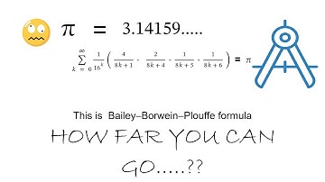 CALCULATION OF PI || BAILEY-BORWEIN-PLOUFFE || INTERESTING MATH FACTS IMPLEMENTATION USING PYTHON ||