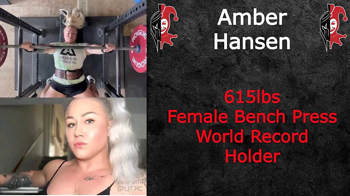 Amber Hansen Breaks Female Bench Press World Recor...