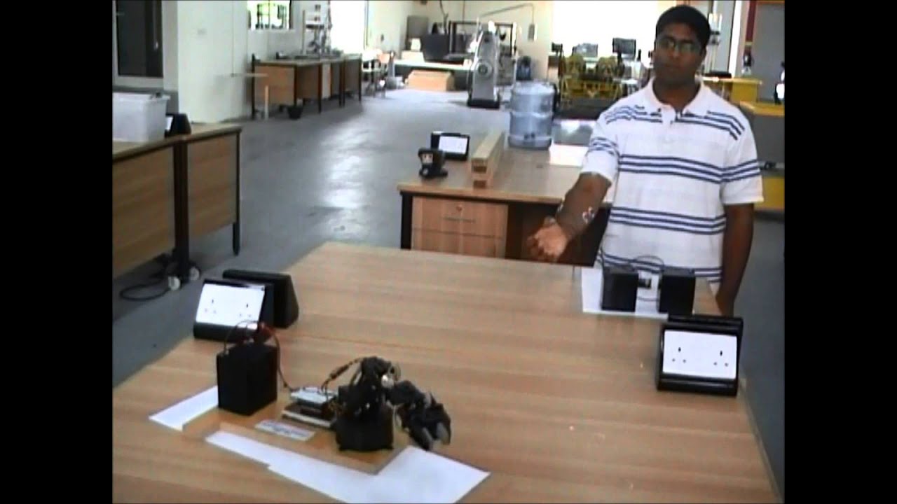 EMG CONTROLLED ROBOTIC ARM (Wireless) YouTube