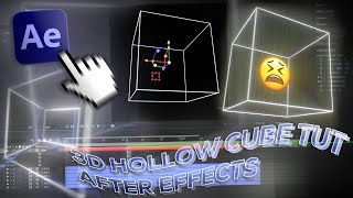 Hollow 3d Cube Tutorial | After Effects