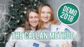 The Callan Method Demo 2018 English With Sasha