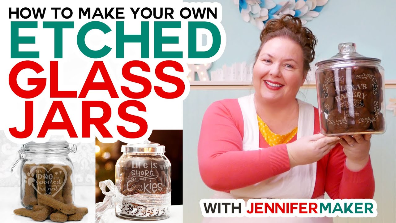 Etched Wine Glasses and Glass Bottles: Normal or Reverse Etching! -  Jennifer Maker