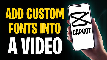 How to Add Custom Fonts to a Video in CapCut