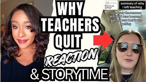 Why Teachers QUIT: Low Pay, Bad Principals, Student Behavior & Testing Pressure (Ex-Teacher Reacts)