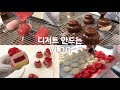 [ENG]👩🏻‍🍳🍰하루종일 케이크 만드는 브이로그: 꿈빛 파티시엘 케이크DESSERT VLOG petit gateau