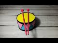 How To Make Drum With Empty Tape Roll And Balloons / DIY Drum For School Project image