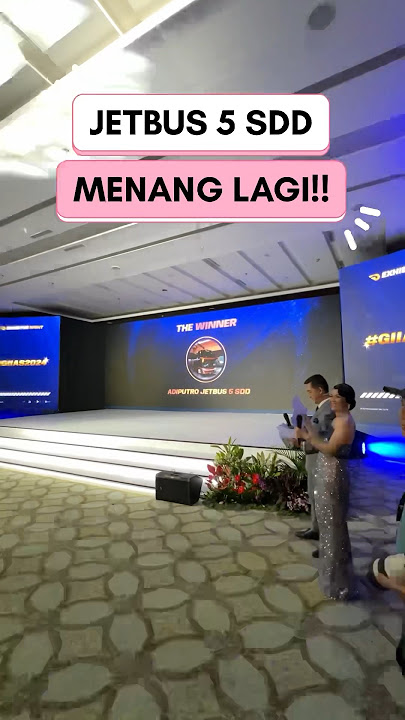Jetbus 5 SDD kembali memenangkan predikat 'Favorite Car - Commercial Vehicle Bus' di GIIAS 2024