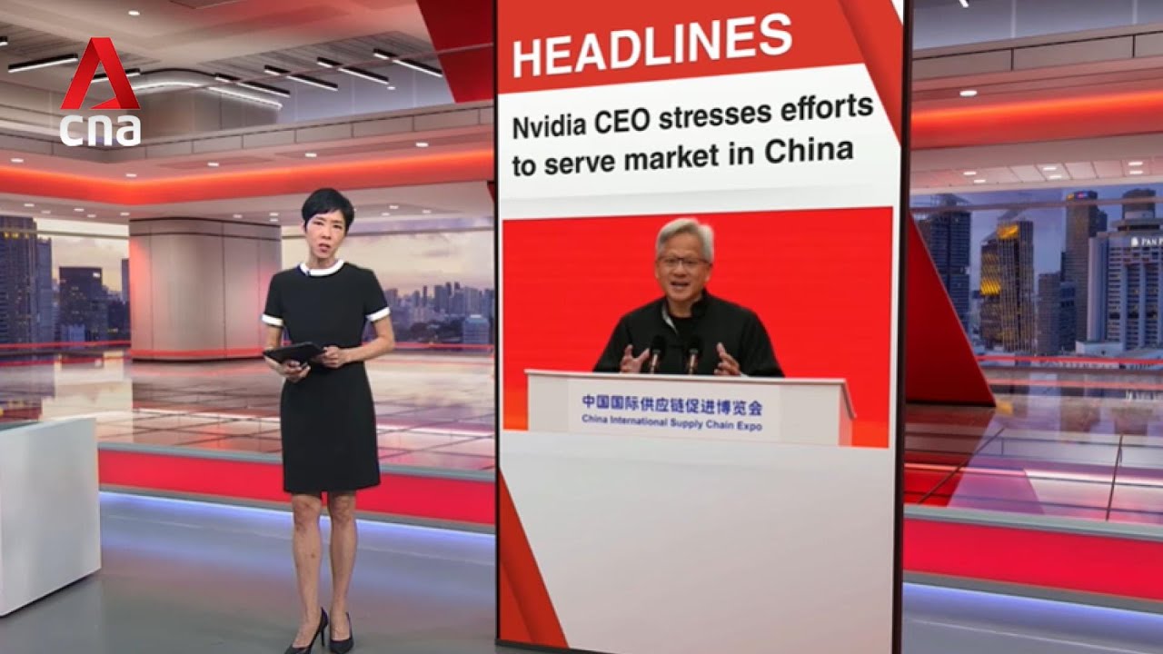 Nvidia doing its best to serve Chinese market, says CEO Jensen Huang | East Asia Tonight (Jul 16)