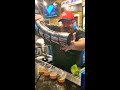 Serving 4 shots in one pour! Awesome mixologist in LAS VEGAS