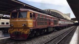 2020.1.1(水)14:05 タイ国鉄フアランポーン駅【Nakhon Sawan行きの発車風景】