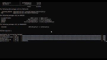 How to install Pandas package from Anaconda Prompt