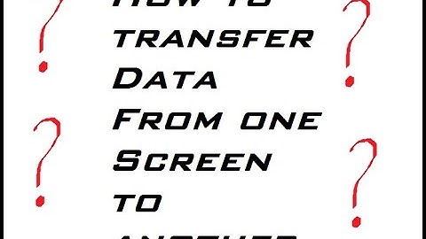 How to Transfer Data from one Screen to another|MIT App Inventor Tutorial #2|Tech World with Srikar