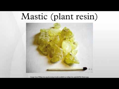 Mastic (plant resin)